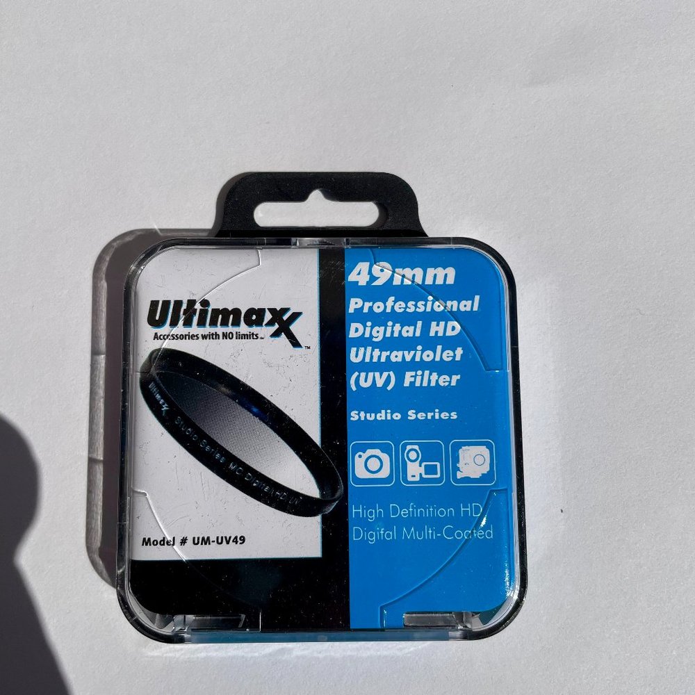 49mm Ultimax Professional Digital HD Ultraviolet (UV) Filter